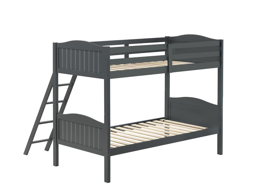 LITTLETON TWIN/TWIN BUNK BED 405053GRY