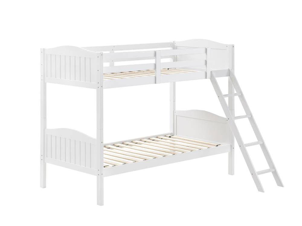 LITTLETON TWIN/TWIN BUNK BED 405053WHT