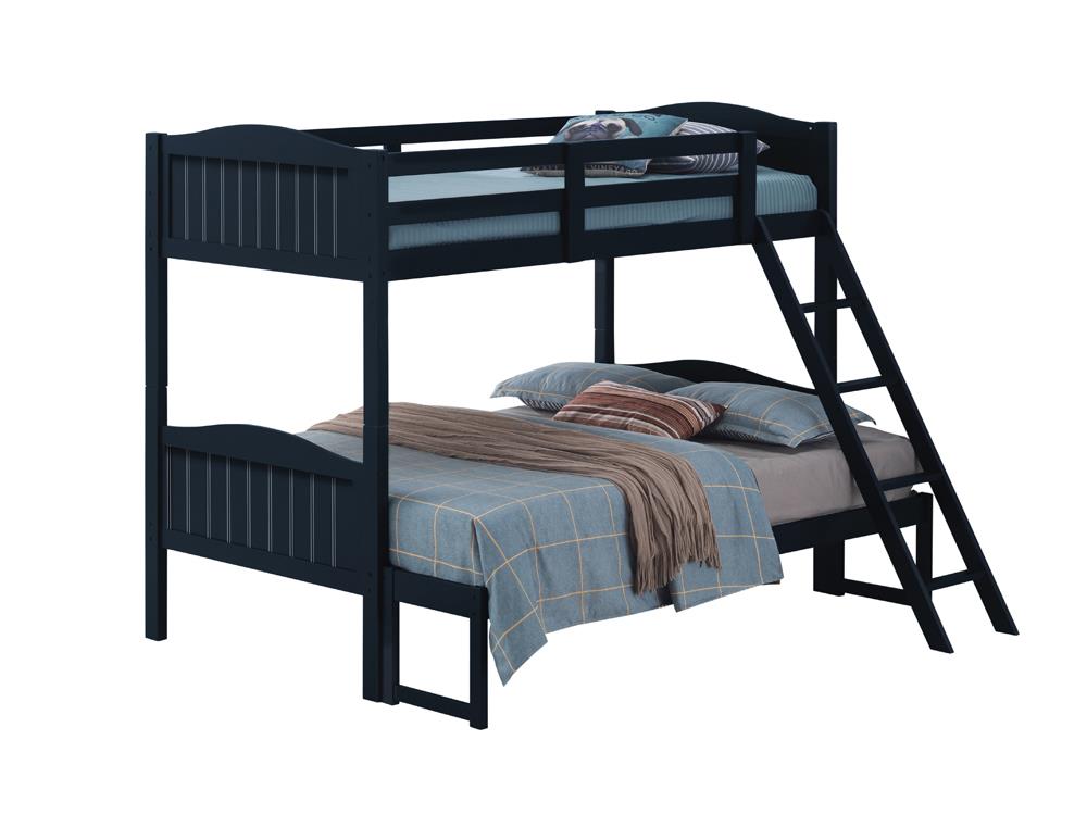 LITTLETON TWIN/FULL BUNK BED 405054BLU