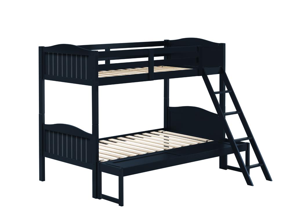 LITTLETON TWIN/FULL BUNK BED 405054BLU