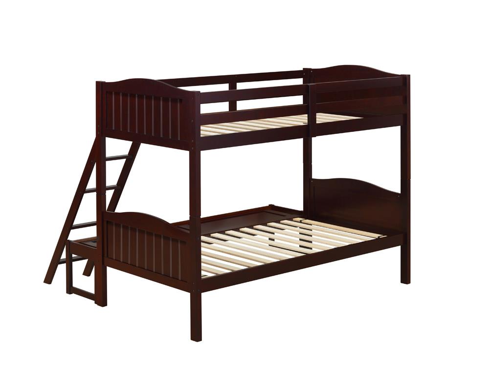 LITTLETON TWIN/FULL BUNK BED 405054BRN