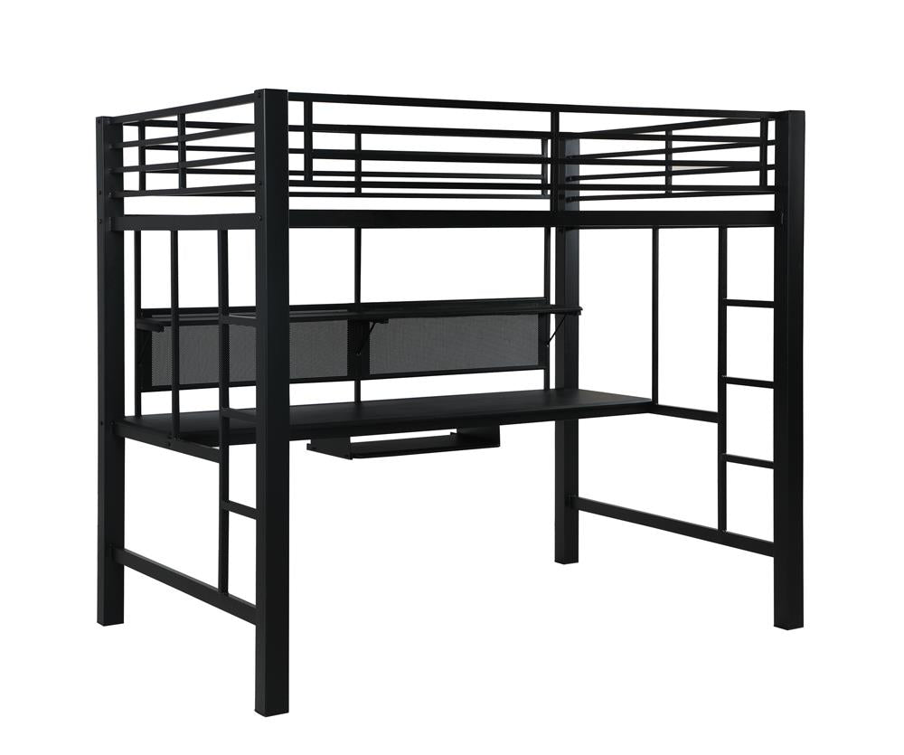 AVALON FULL WORKSTATION LOFT BED 460023