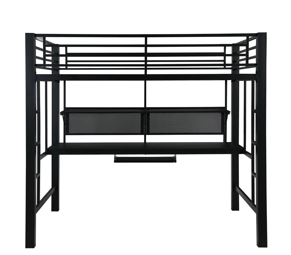 AVALON FULL WORKSTATION LOFT BED 460023