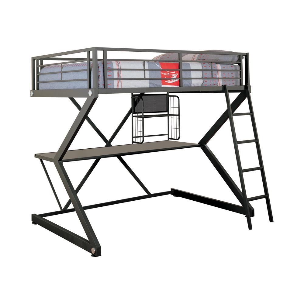 PARKVIEW FULL WORKSTATION LOFT BED 460092