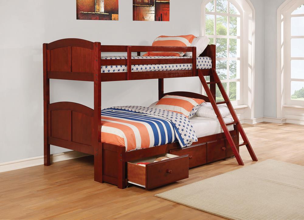 PARKER TWIN / FULL BUNK BED 460212