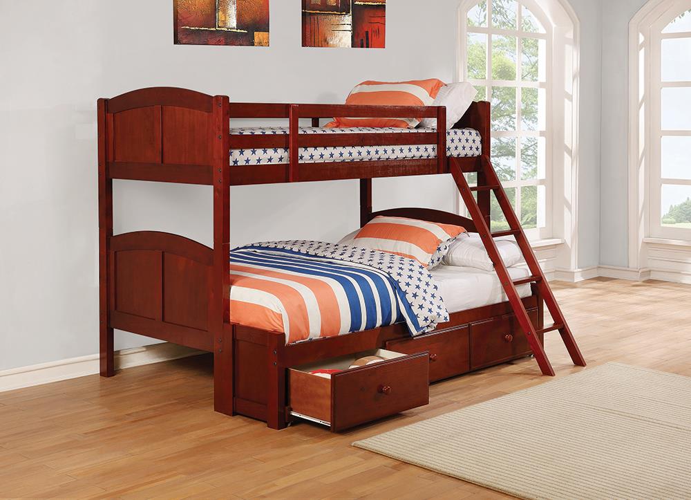 PARKER TWIN / FULL BUNK BED 460212