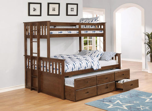 ATKIN TWIN / FULL BUNK BED 461145