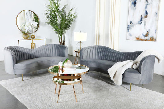 SOPHIA 2 PC (SOFA + LOVESEAT) 506864-S2