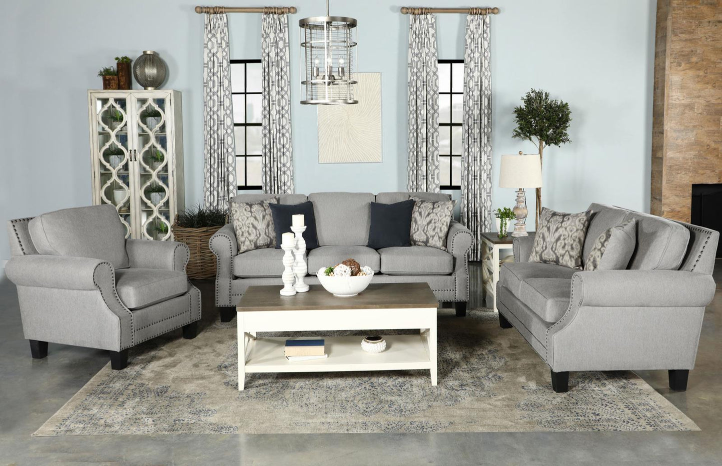 SHELDON 3 PC (SOFA + LOVE + CHAIR) 506871-S3