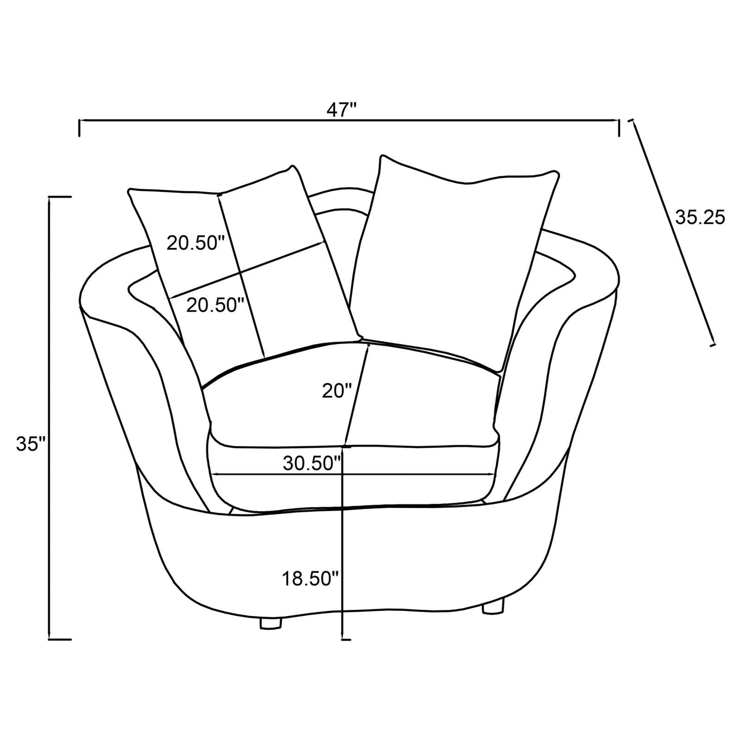 KAMILAH CHAIR 511153