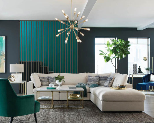 SERENE 4 PC SECTIONAL SET 551321-SETB