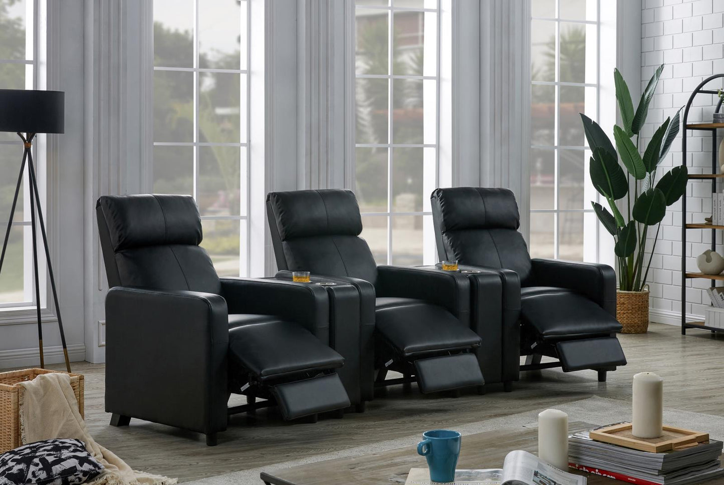 TOOHEY 5 PC 3-SEATER HOME THEATER 600181-S3A
