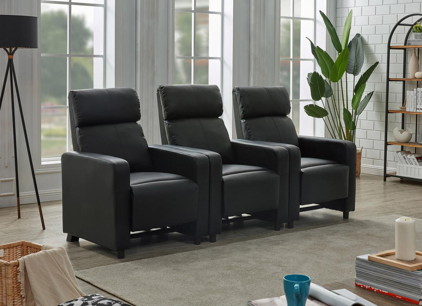 TOOHEY 3 PC 3-SEATER HOME THEATER 600181-S3B