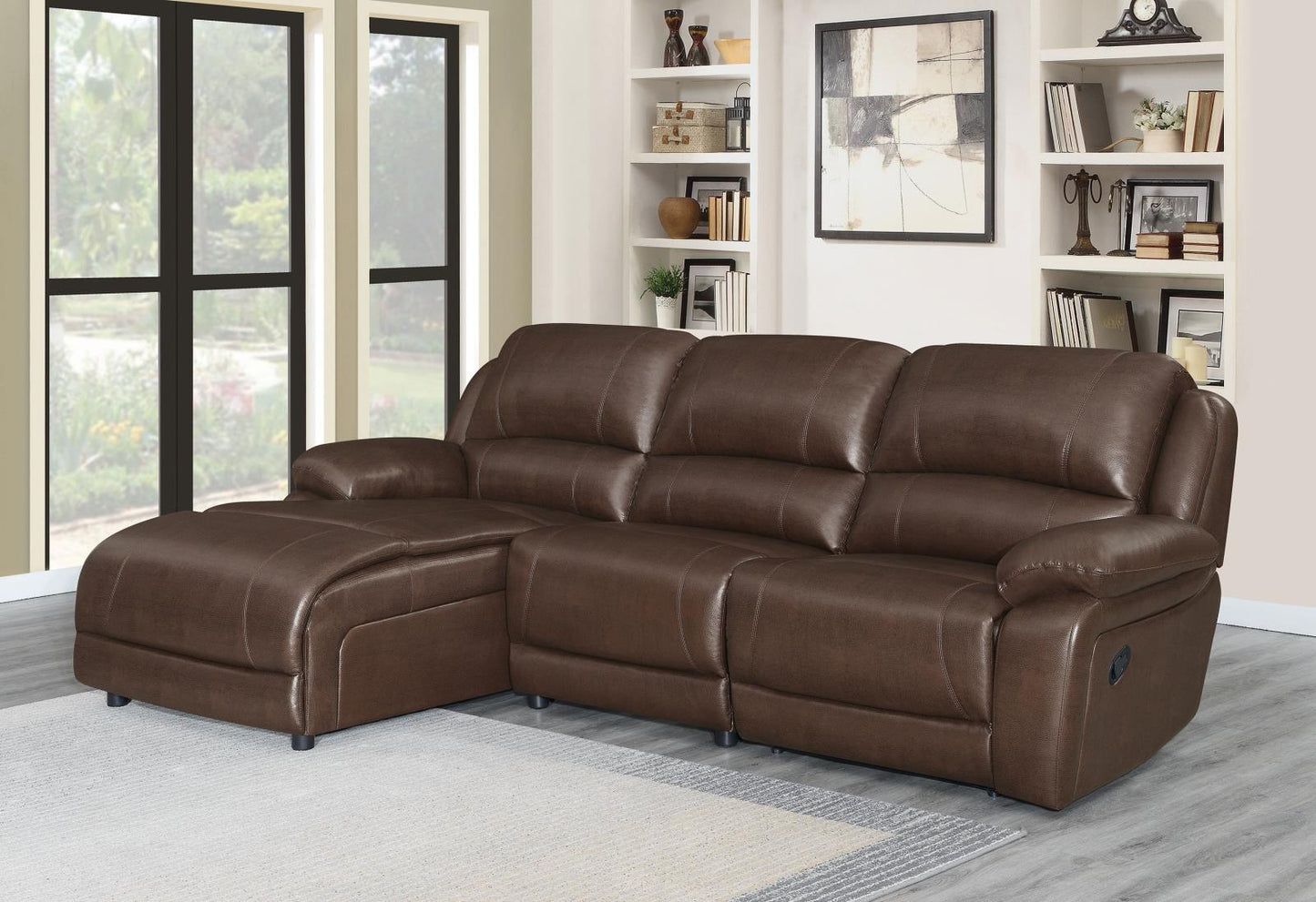 MACKENZIE 3 PC MOTION SECTIONAL (3R) 600357B