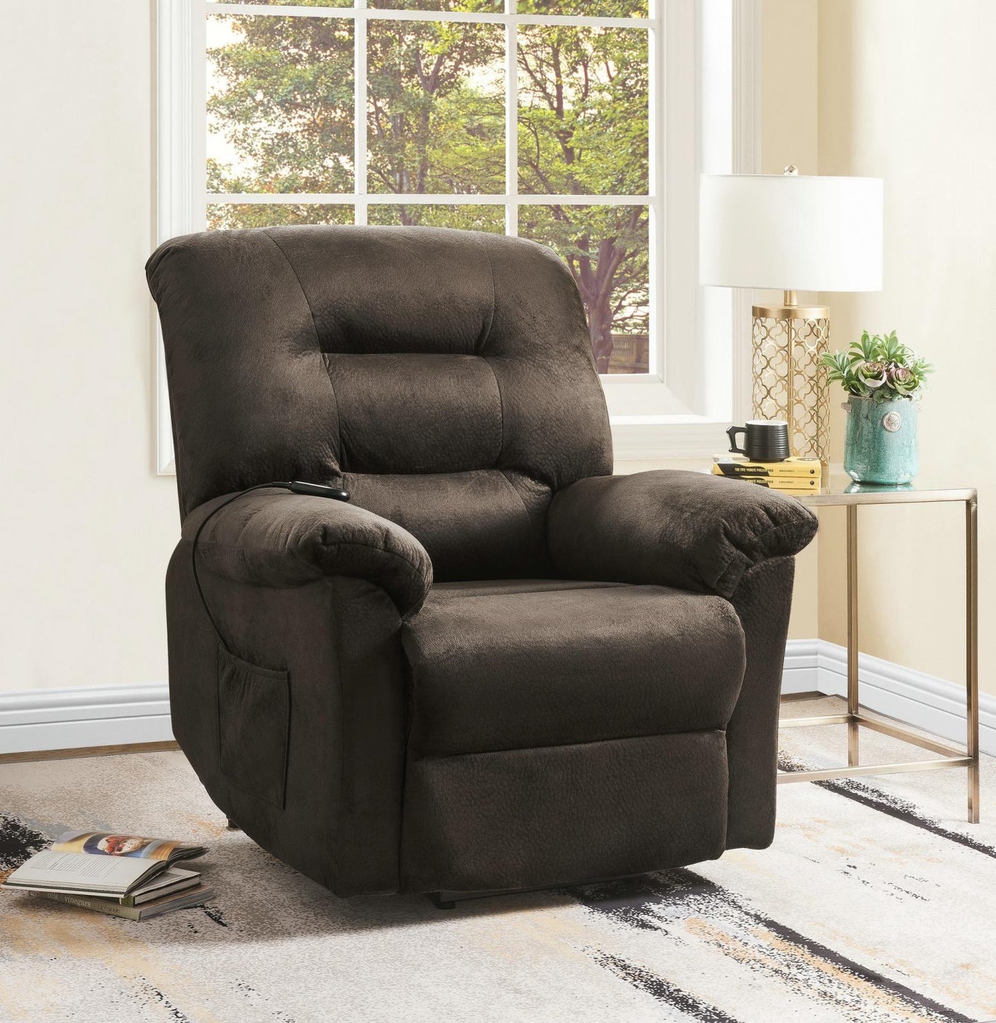 LIVING POWER LIFT RECLINER 601026