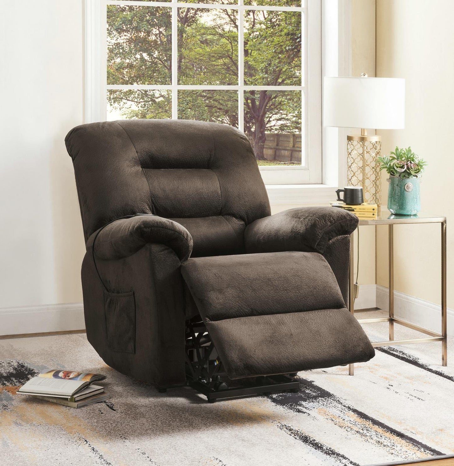 LIVING POWER LIFT RECLINER 601026