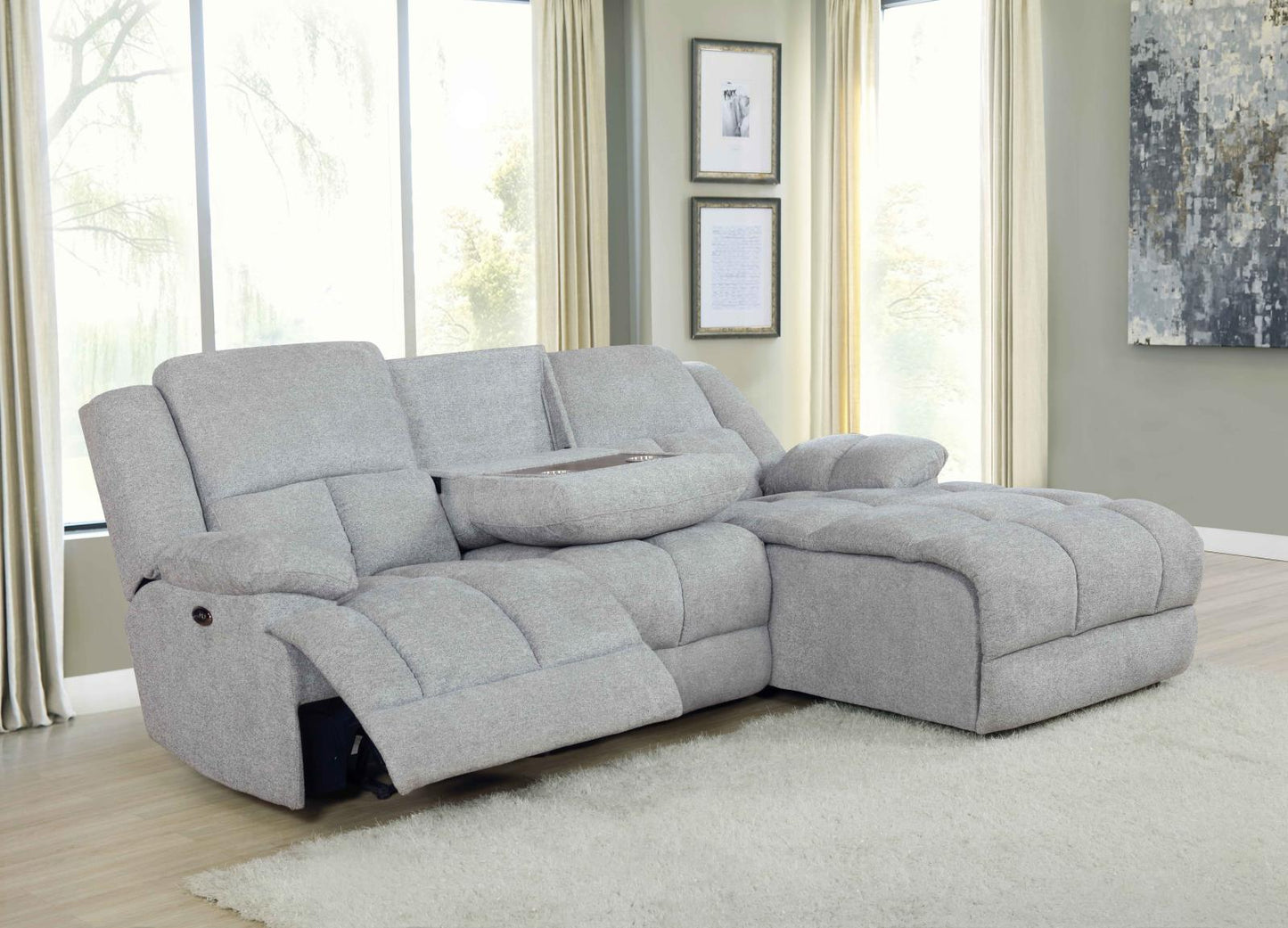 3 PC POWER SECTIONAL 602560PA