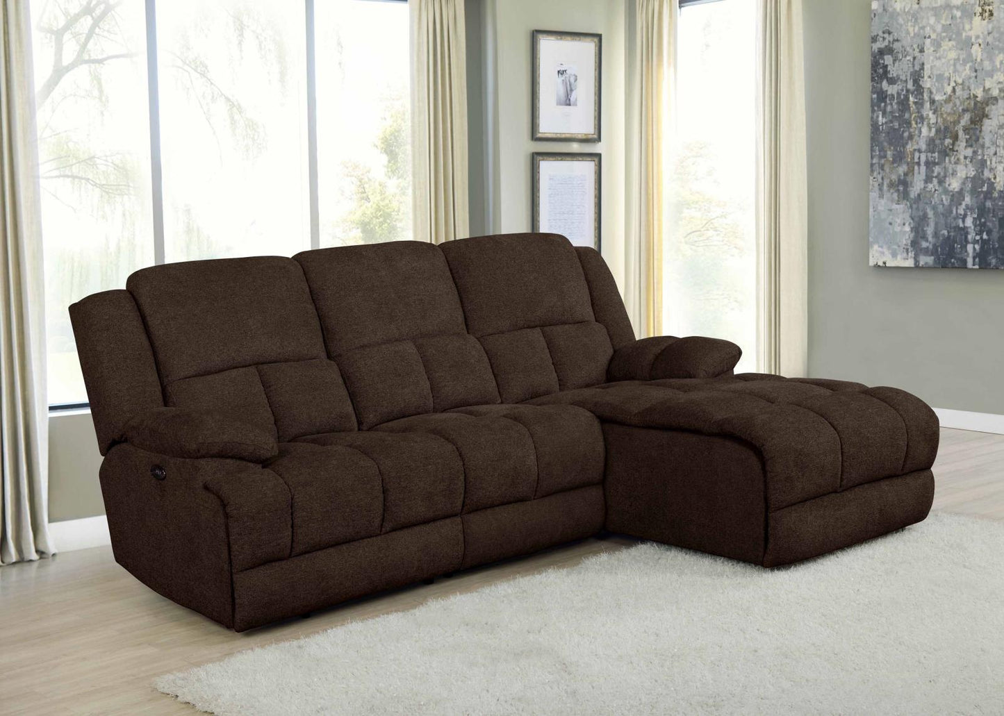 3 PC POWER SECTIONAL 602570PA