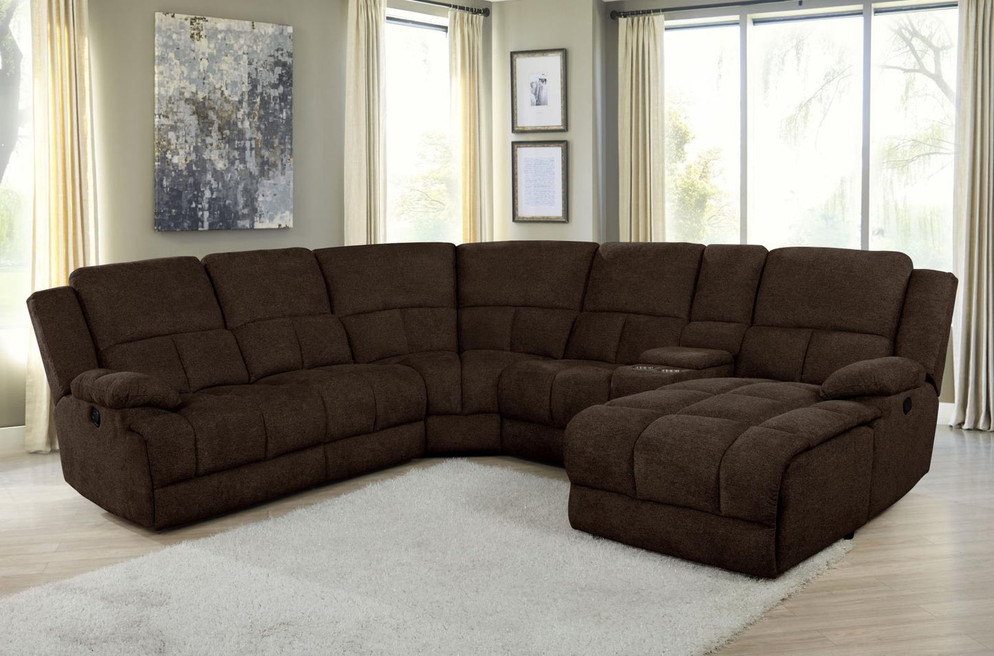 6 PC MOTION SECTIONAL 602570