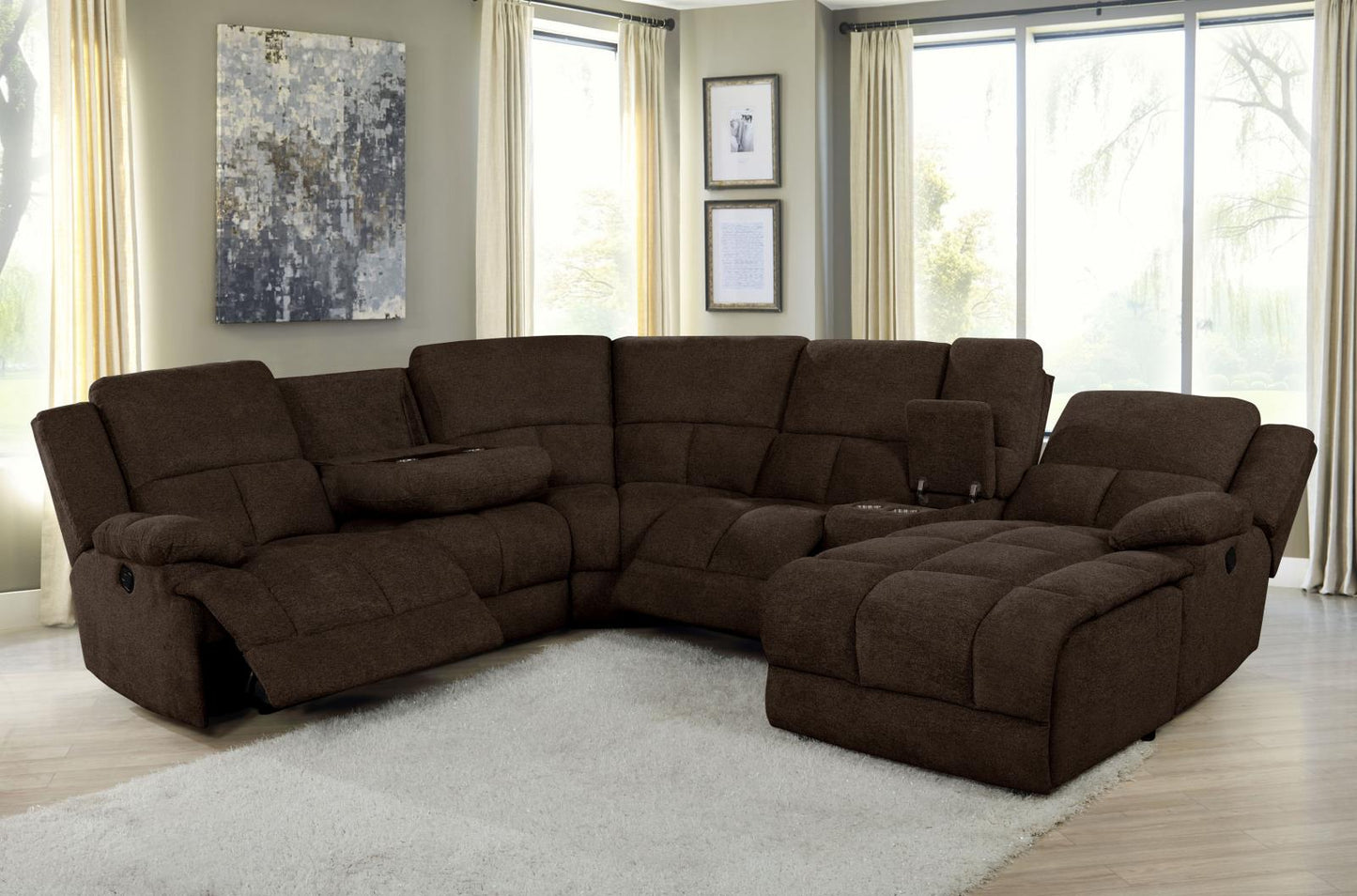 6 PC MOTION SECTIONAL 602570