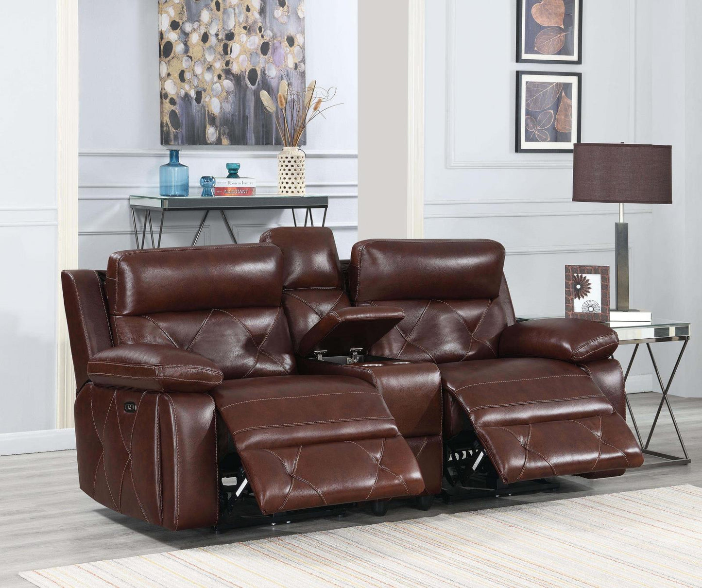 CHESTER 3 PC POWER2 LOVESEAT 603442PP