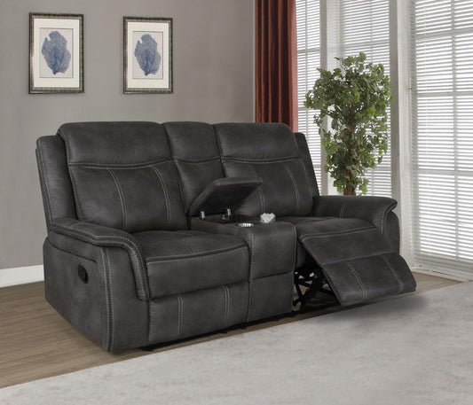 LAWRENCE MOTION LOVESEAT W/ CONSOLE 603505