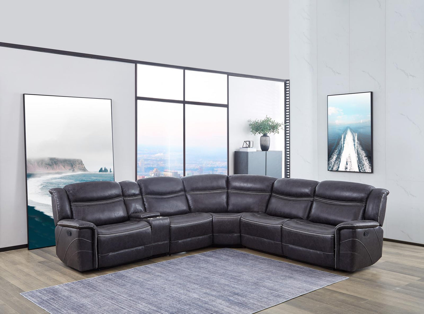 6 PC MOTION SECTIONAL 609360