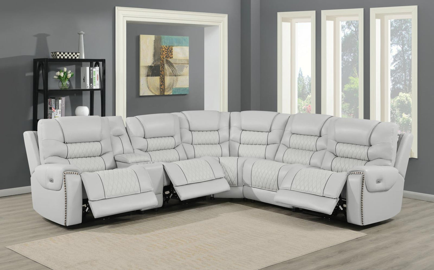 6 PC POWER2 SECTIONAL 609470PP