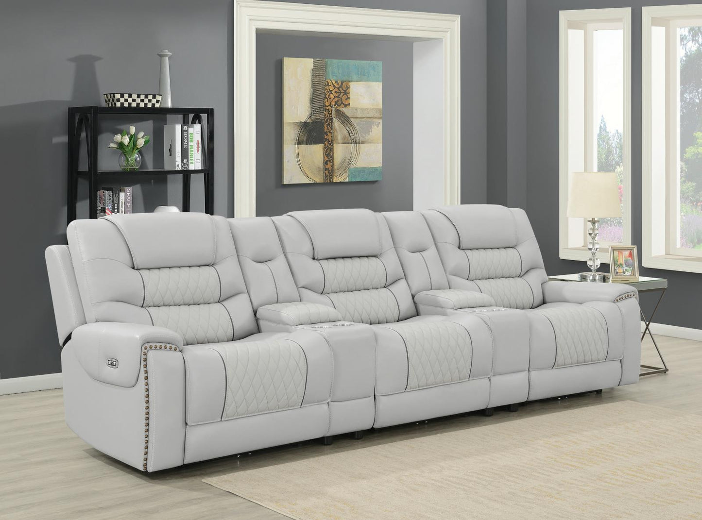 GARNET POWER2 3-SEATER HOME THEATER 609471PPT