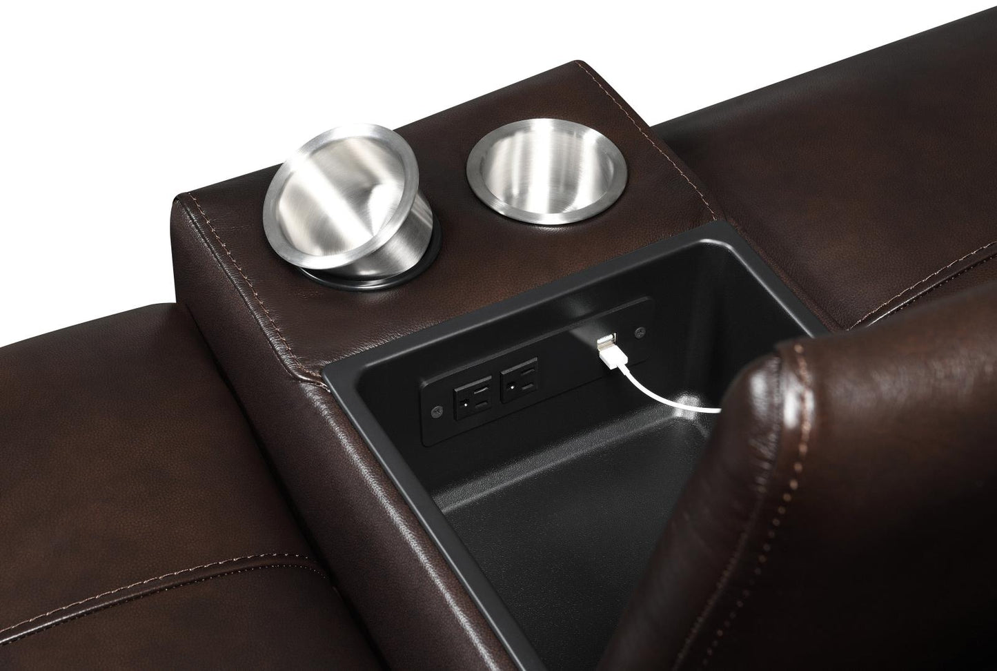 JEREMY LAF LOVESEAT W/ CONSOLE 609700LLC