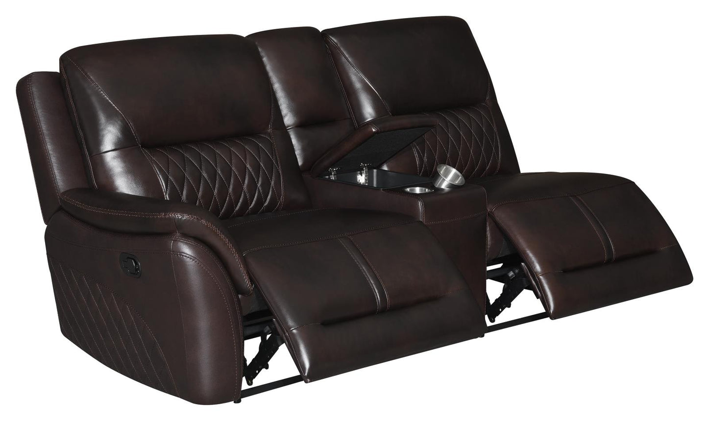 JEREMY LAF LOVESEAT W/ CONSOLE 609700LLC