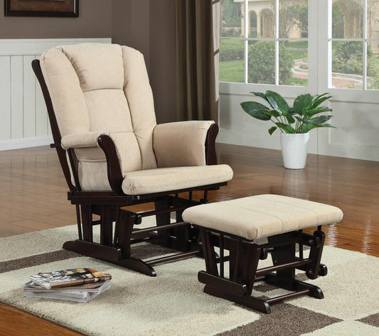 LIVING GLIDER WITH OTTOMAN 650011