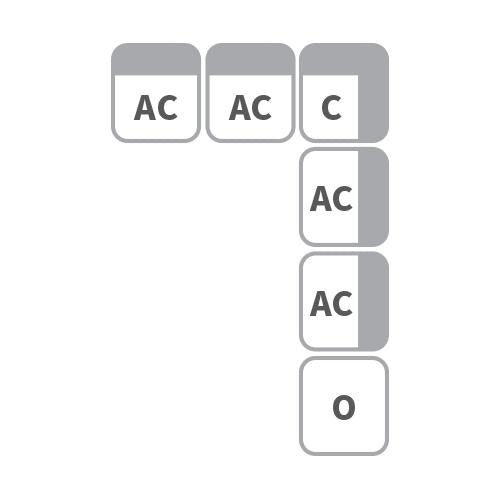 6 PC SET 551511-S6A