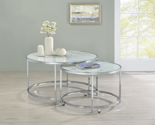 2 PC NESTING COFFEE TABLE 721528