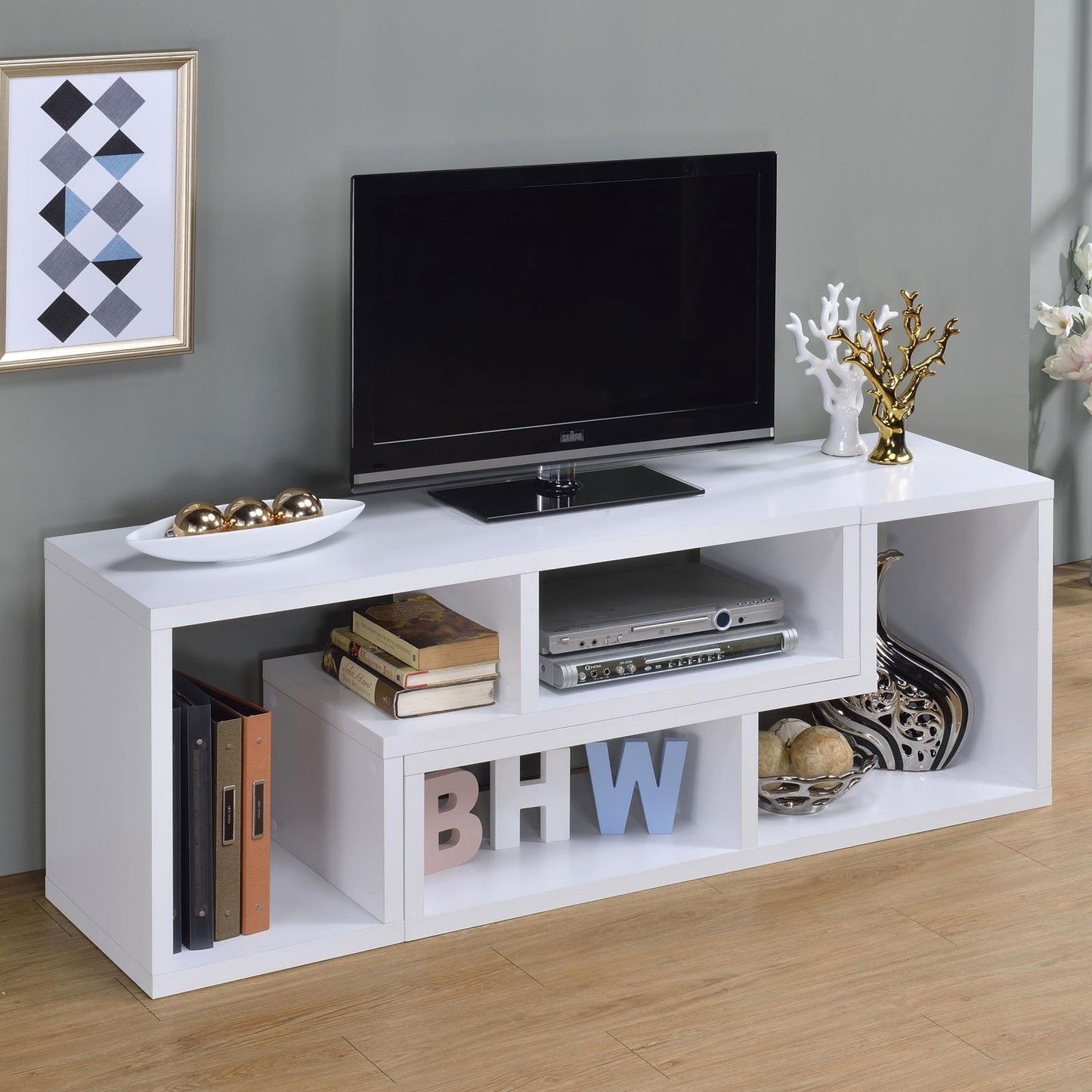 VELMA BOOKCASE / TV CONSOLE 800330