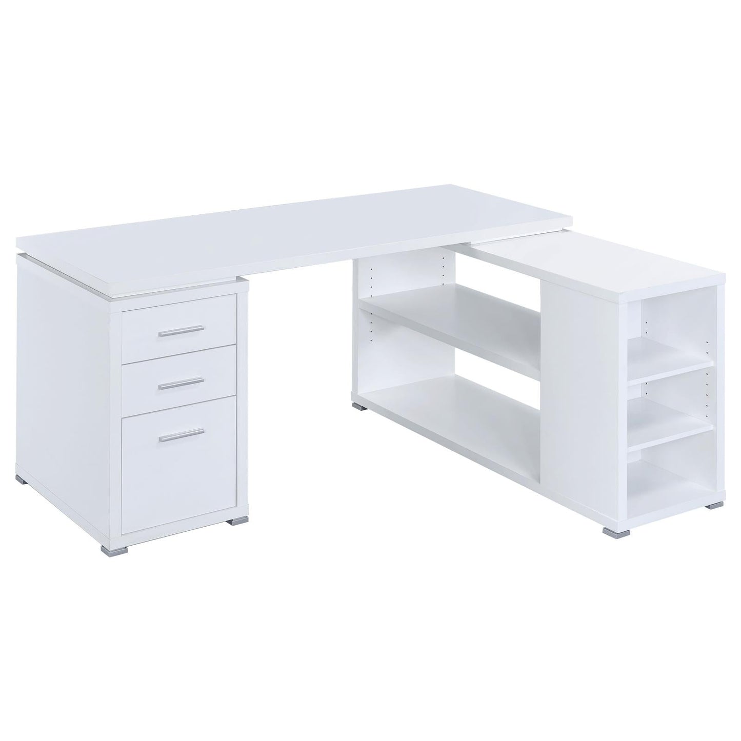 YVETTE L-SHAPE OFFICE DESK 800516