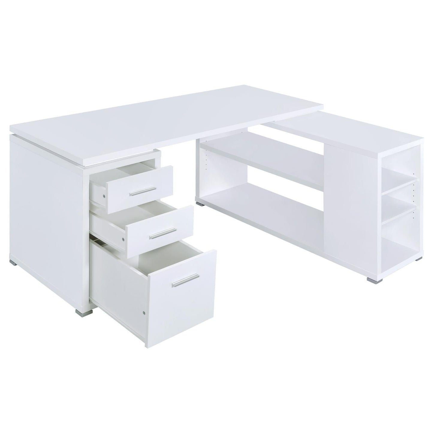 YVETTE L-SHAPE OFFICE DESK 800516