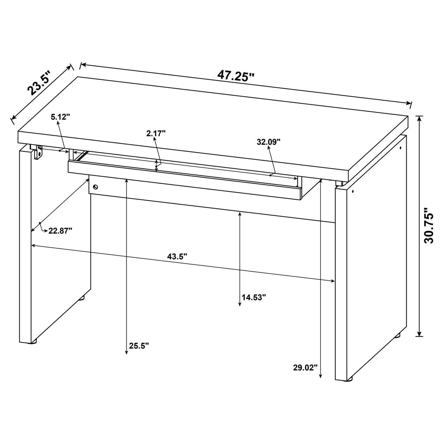 COMPUTER DESK 800821