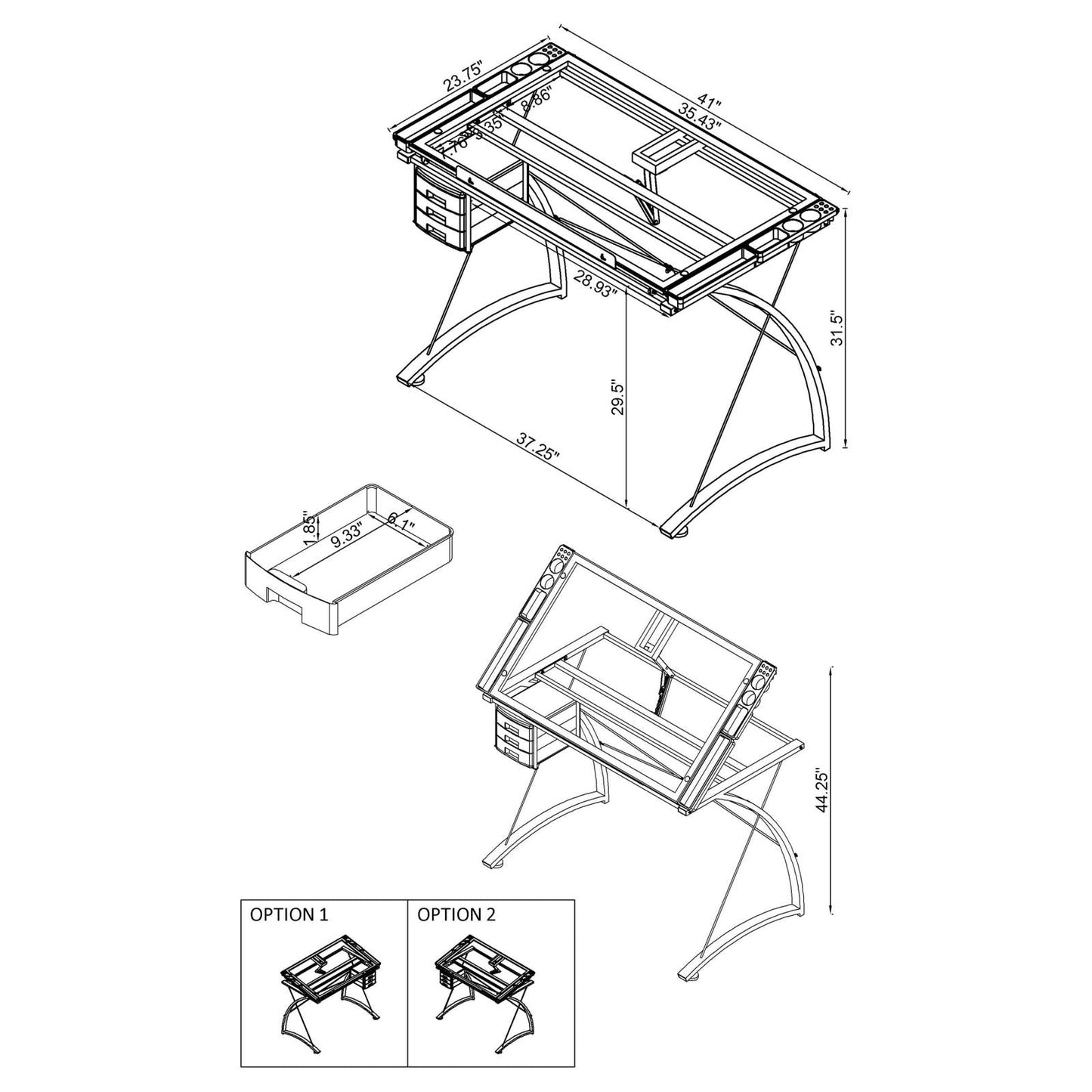 DRAFTING DESK 800986