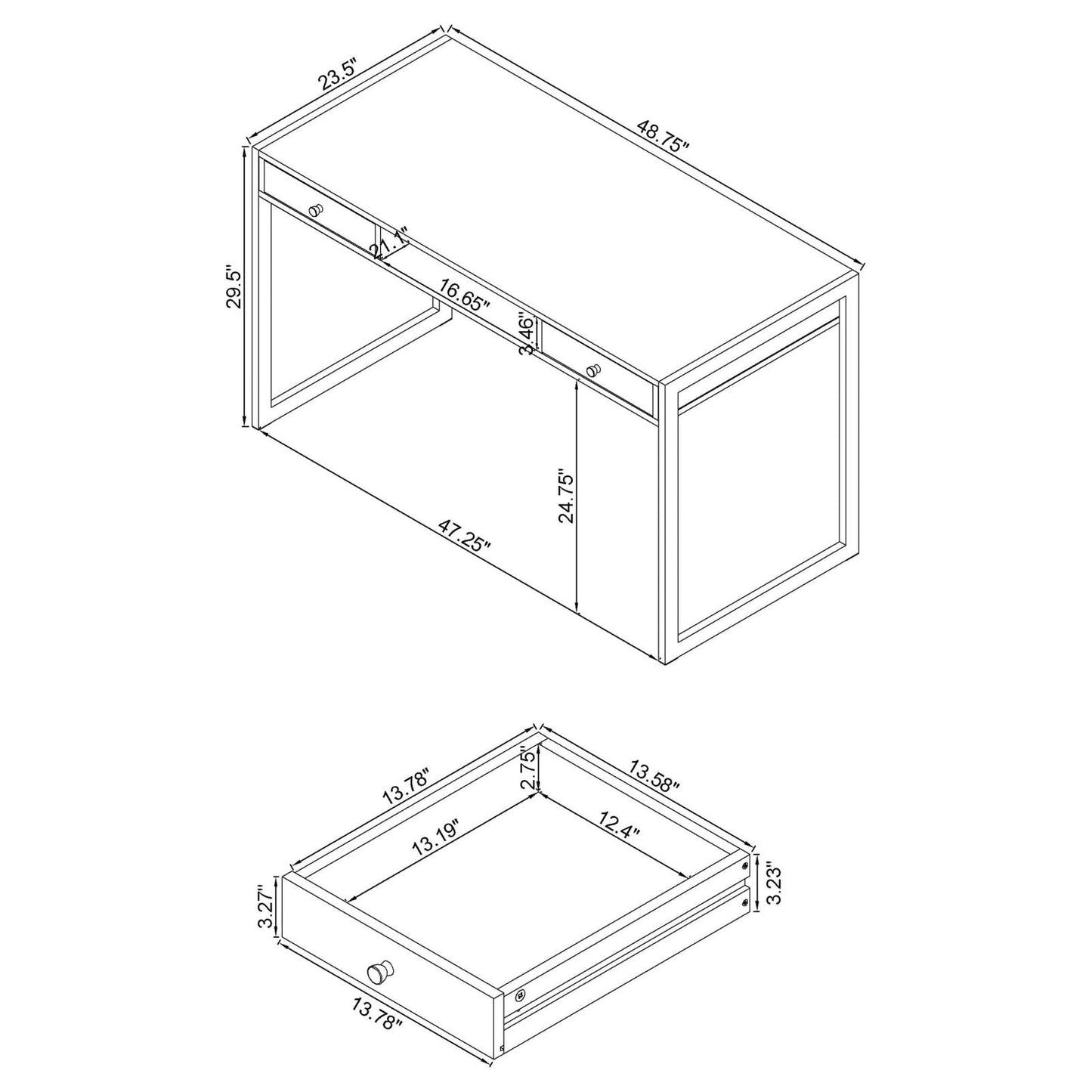 WRITING DESK 801221