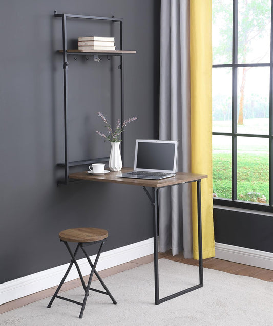 RILEY WALL DESK & STOOL 801402