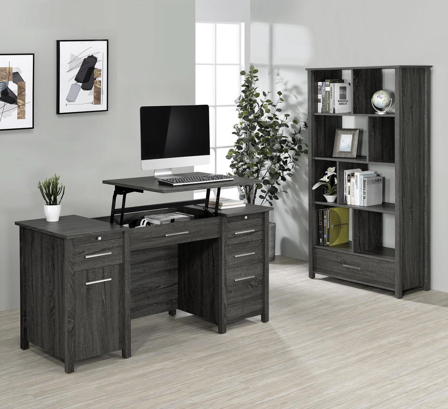 DYLAN LIFT TOP OFFICE DESK 801576