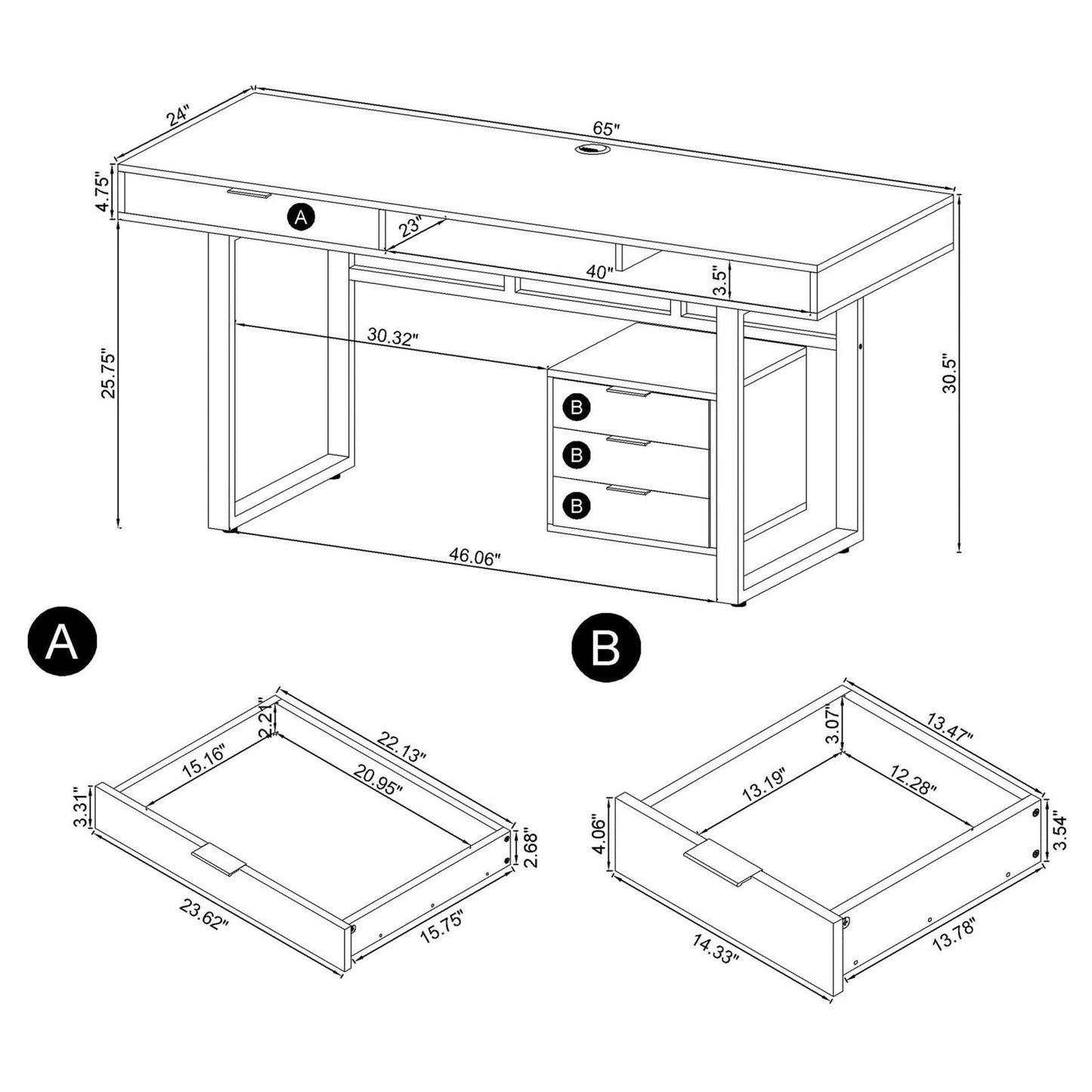 OFFICE DESK 801897