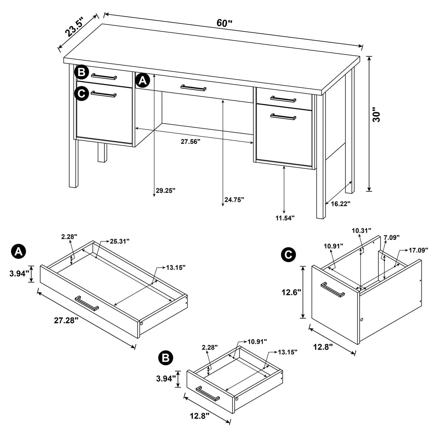 OFFICE DESK 801950