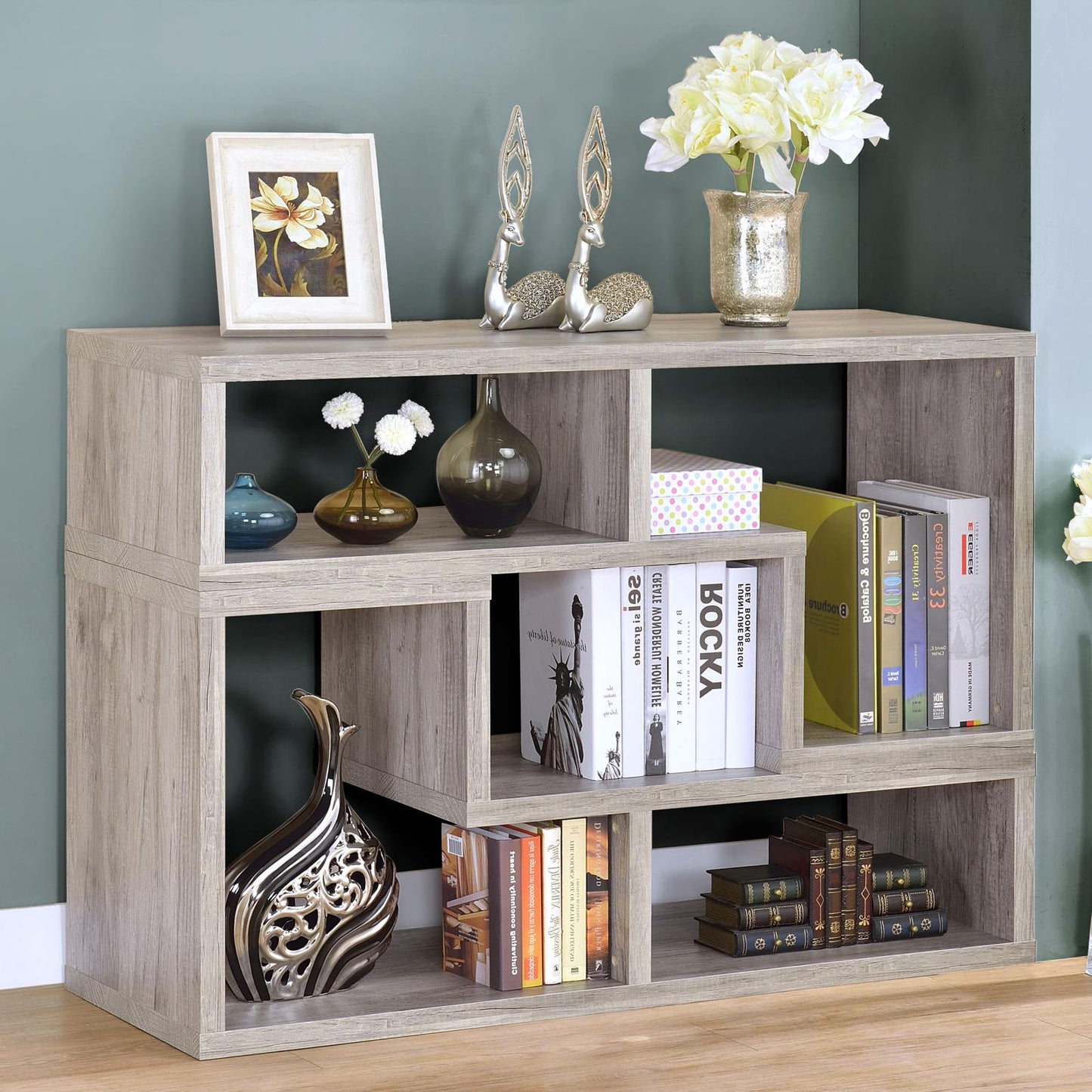 VELMA BOOKCASE / TV CONSOLE 802330