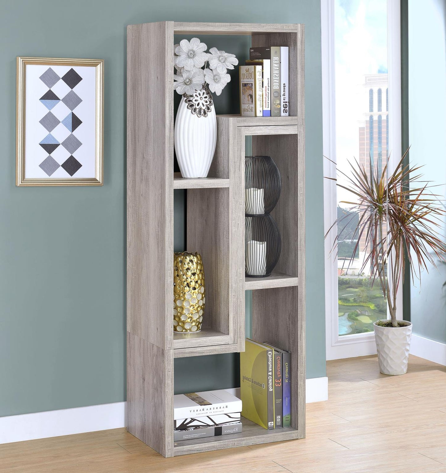 VELMA BOOKCASE / TV CONSOLE 802330