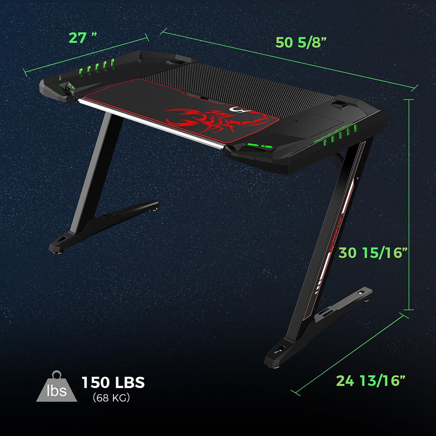 ARDSLEY GAMING DESK 802437