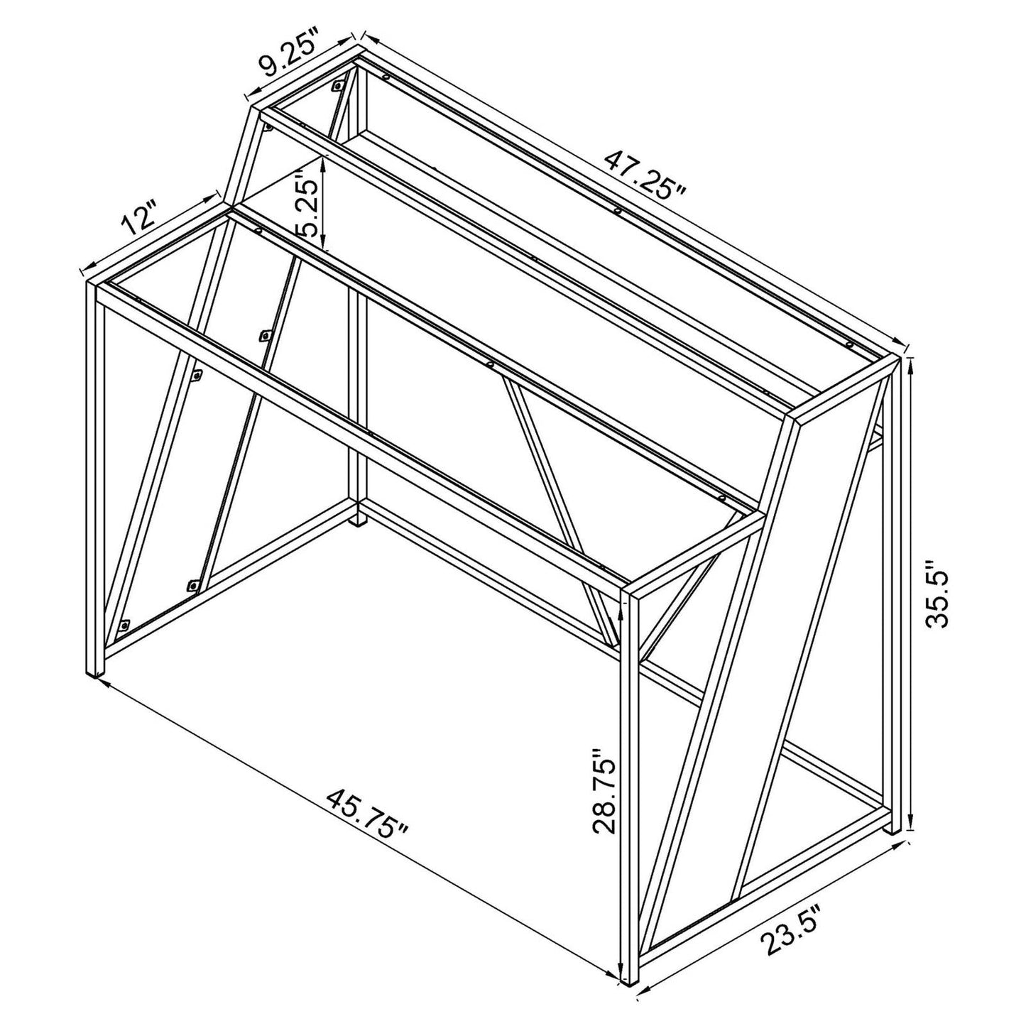 ALAMOSA WRITING DESK 805541