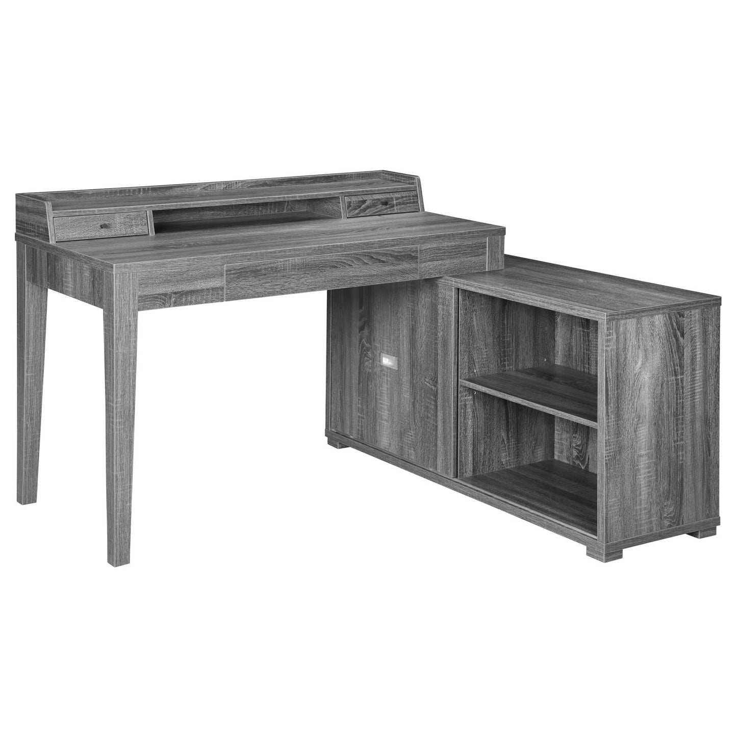 L-SHAPE DESK W/ OUTLET 805751