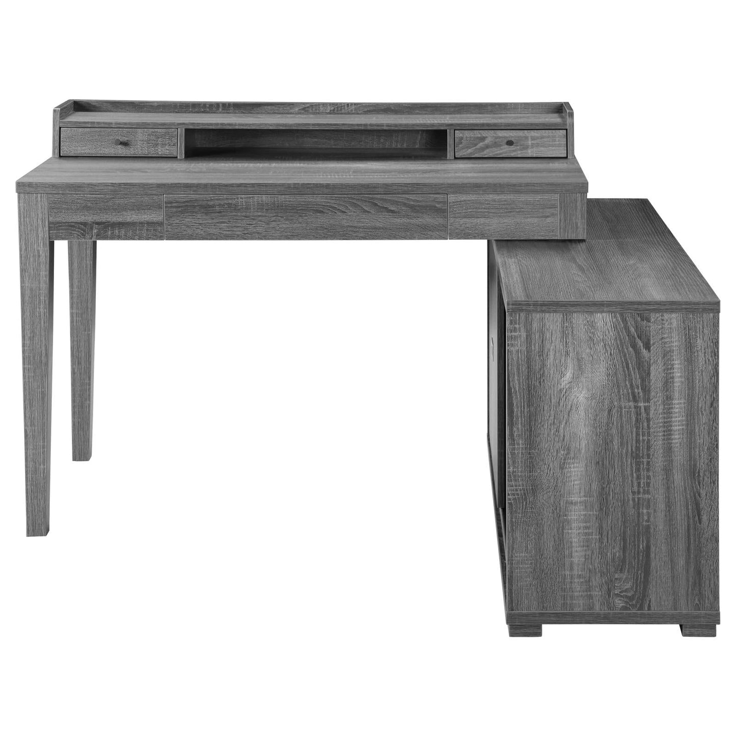 L-SHAPE DESK W/ OUTLET 805751